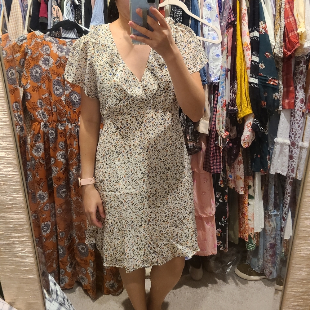 Madewell silk dress